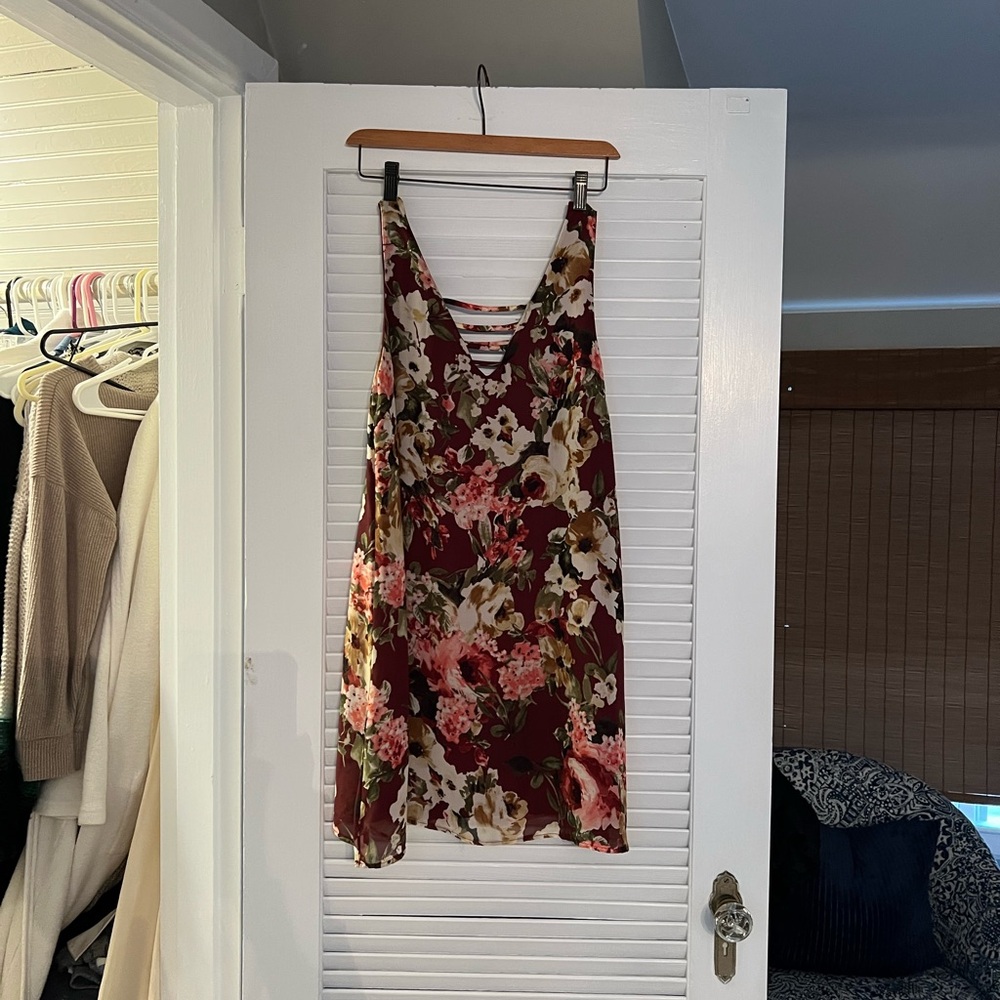 Paper moon Sz XS sleeveless shift dress  excellent condition